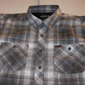 Orvis SS Mens hiking and Fishing Shirt Medium